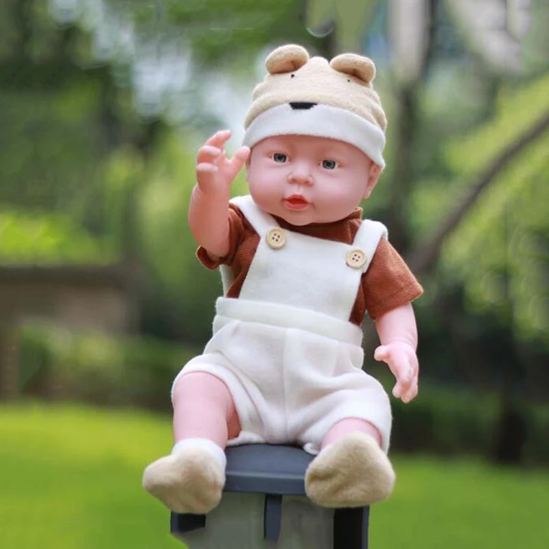 

41cm Lovely Boy reborn dolls with Clothes children simulate toys for Kids lifelike Christmas Birthday gifts