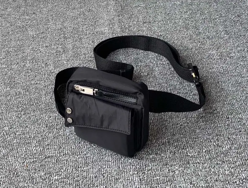 Alyx Bag Streetwear Hip-hop Satchel Functional Cord Buckle Small Cross Waist Shoulder Bag Phone Change  Pack ALYX Bags