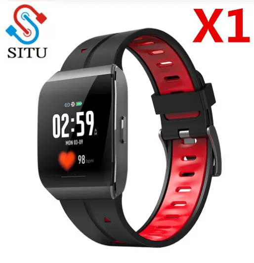 

SITU Smart Sport X1 IP68 Waterproof Smart Watch Heart Rate Monitor Fitness Band Tracker Weather Smart band VS fitbits