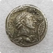 Typ #37 starożytnej grecji monety monety monety okolicznościowe-monety okolicznościowe monety kolekcje tanie tanio DASHUMIAOCOIN CN (pochodzenie) Metal Antique sztuczna CASTING CHINA 2000-Present