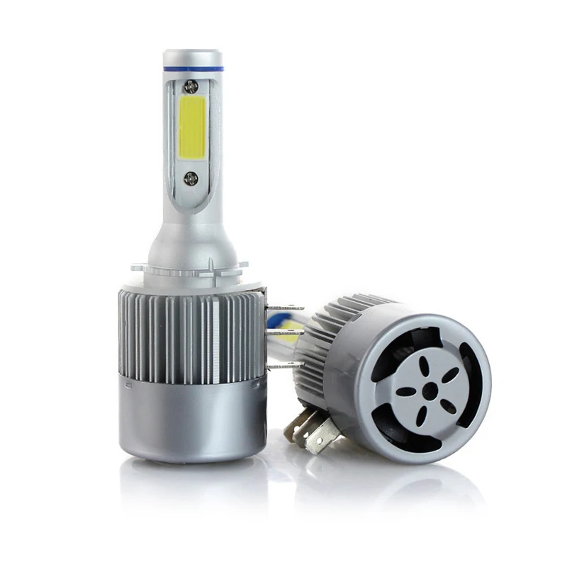 Elglux H15 COB 72 Вт 7600Lm беспроводной C6 светодиодный головной светильник противотуманная фара авто фара дальнего света Автомобильный светильник