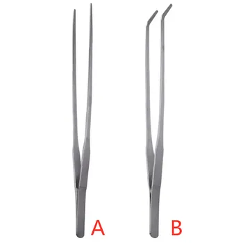 

Wholesale Stainless Steel Curved Aquarium Tweezers Aquarium Plant Shrimp Reef Tank Aquatic Plants Forceps Clip for Cleaning Tool