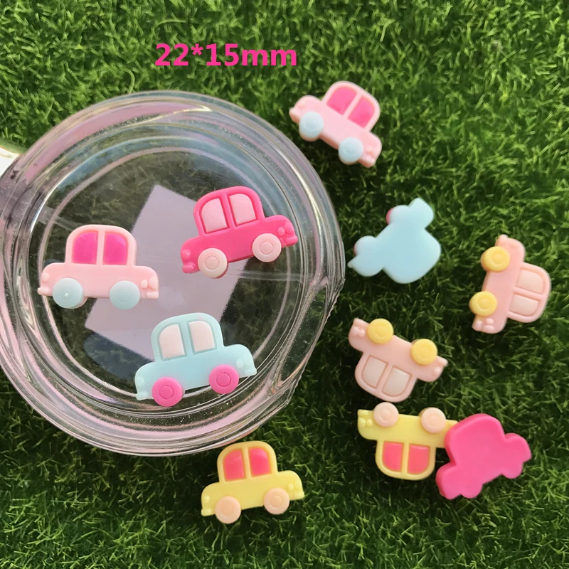Free shipping lovely child duck clip-on accessories car design DIY resin Flat back convex circular material 20pcs | Украшения и