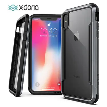 

X-doria Phone Case For iPhone XR XS Max Defense Shield Military Grade Drop Tested Case Cover For iPhone X X XS Max Capa Coque