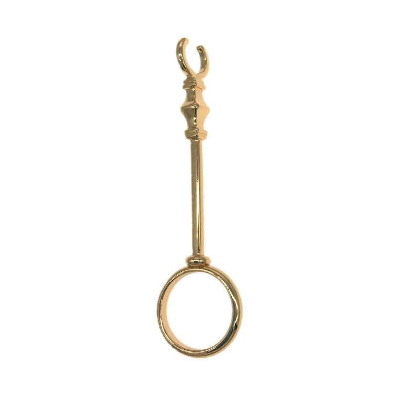 

smoking pipe ring Lady's Elegant Retro jade ring shelf supports to prevent the fingers yellowed-Gold