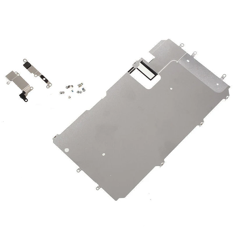 

Professional Full Touch Screen Metal Plate Kit For iPhone 7 7 Plus LCD Screen Metal Back Plate Shield Assembly Small Parts Set