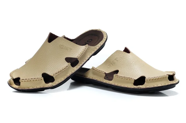 closed toe flip flops mens