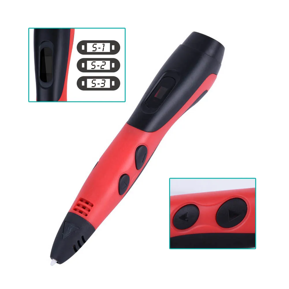 

Newly 3D Pen with LCD Screen with 5M 1.75mm PLA Filament Perfect Gift for Kids Adults