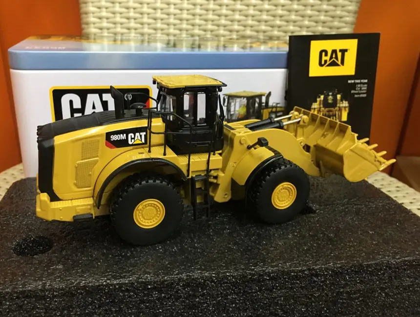 Гусеница Cat 980M колесный погрузчик 1/50 масштаб металла бренд Diecast Masters#85543