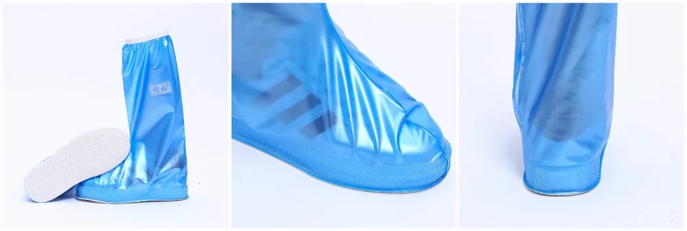 19.Fashion Rainproof Shoe Cover for Men Women Shoes Protector Durable Reusable Waterproof Boot Covers Rain Boots Overshoes