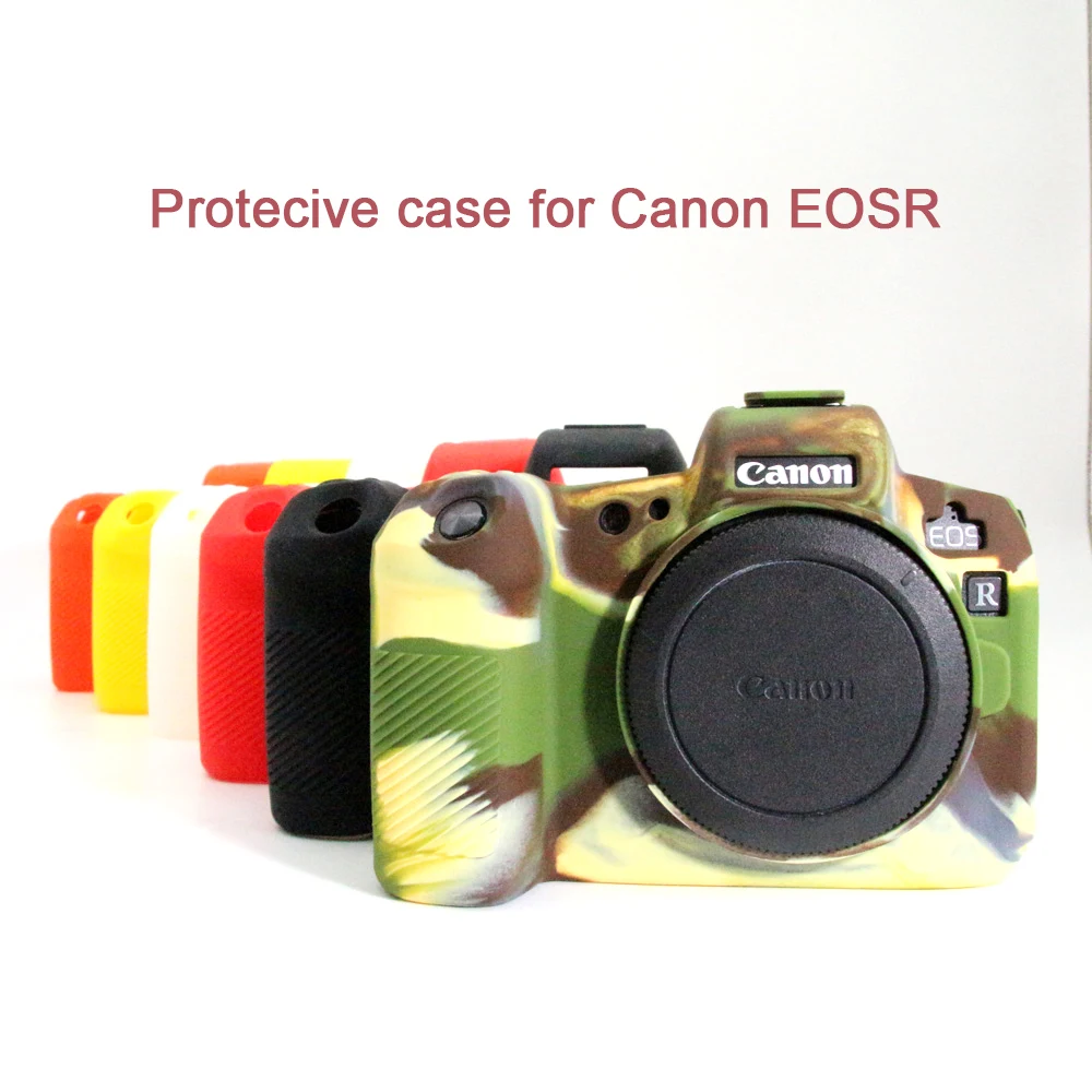 

Silicone Case for Canon EOSR Body Cover Protector Soft Silicone Rubber Camera Protective Body Case Skin for Canon EOS R