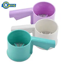 KMYC ABS ручной мукопросеиватель сахарная глазурь ручной сито чашка мелкоячеистая Порошковая Мука сито кухонные инструменты для выпечки кондитерских изделий формы для выпечки