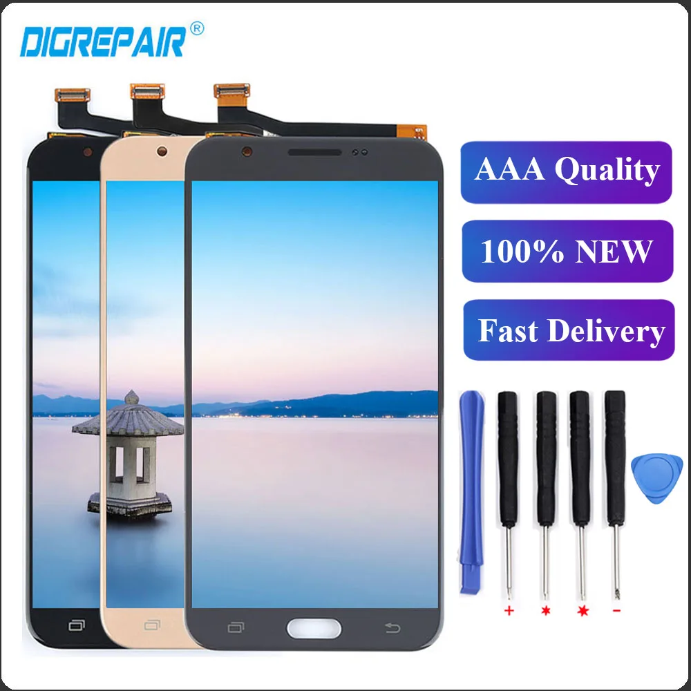 

For Samsung Galaxy J7 V 2017 J727 J727P J727V LCD Display Touch Screen Digitizer Replacements J727 LCD For Samsung J727 Screen