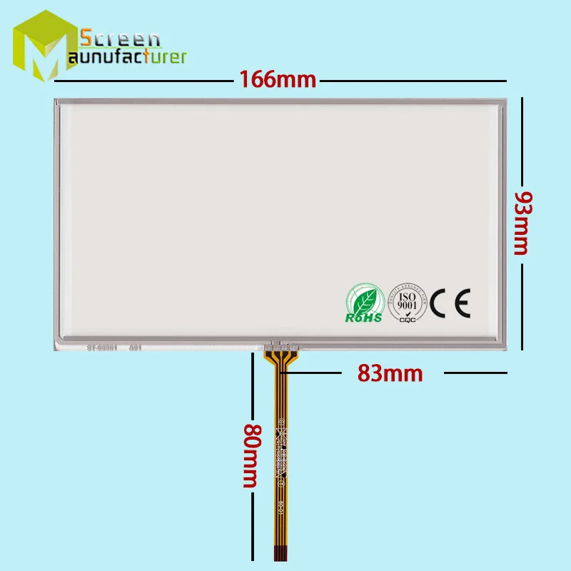 7 ''сенсорный экран стекло с ЖК дисплеем для Pioneer AVH 5780TV 166*93 167*92 6 95 дюймов