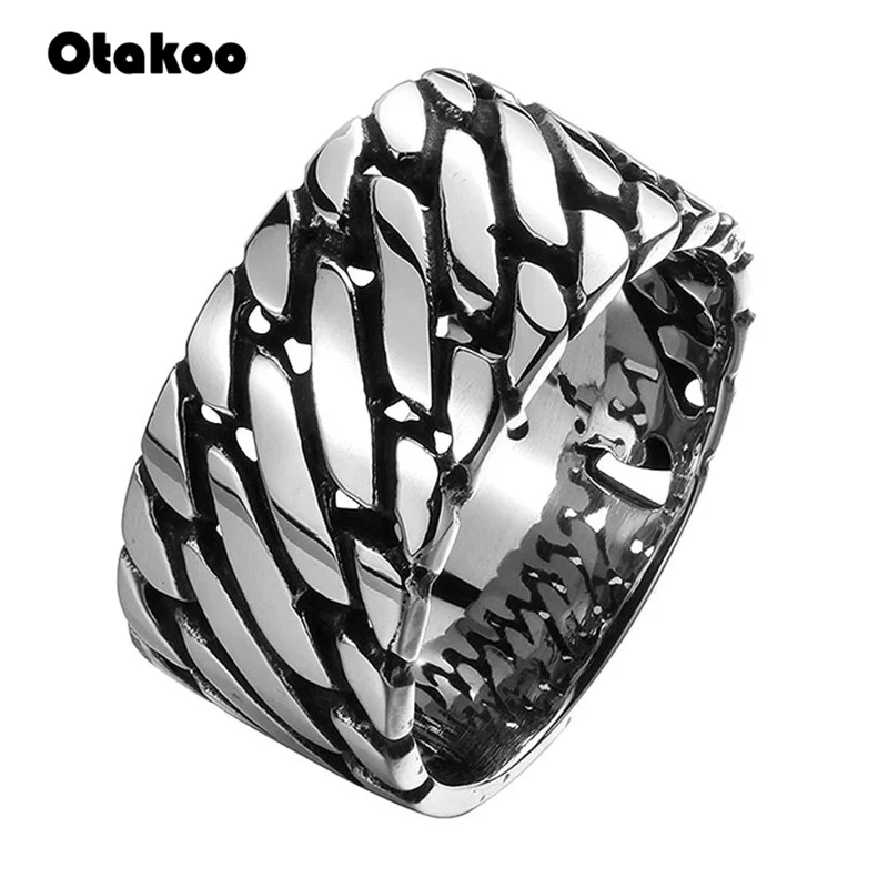 Otakoo 2018 винтажные Ретро Кольца Будды никогда не выцветает мотоцикл Байкерская