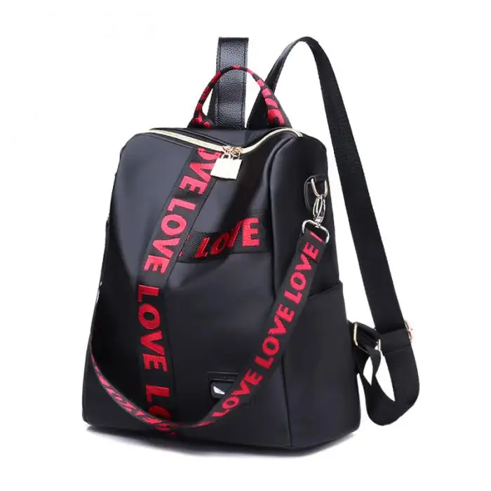 1 шт женский рюкзак на молнии водонепроницаемый большой емкости модный для путешествий мобильного телефона Лучшая-WT