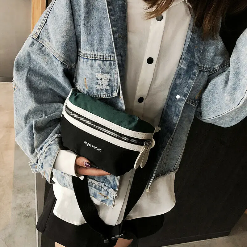 Новая женская сумка нейлоновая поясная для путешествий поясной ремень денег