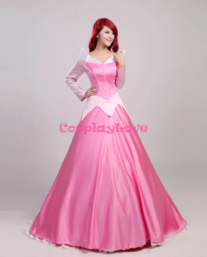 CosplayLove Custom Made Sleeping Beauty Pincesss Aurora Dress Cosplay Costume For Halloween Christmas Party  (2)