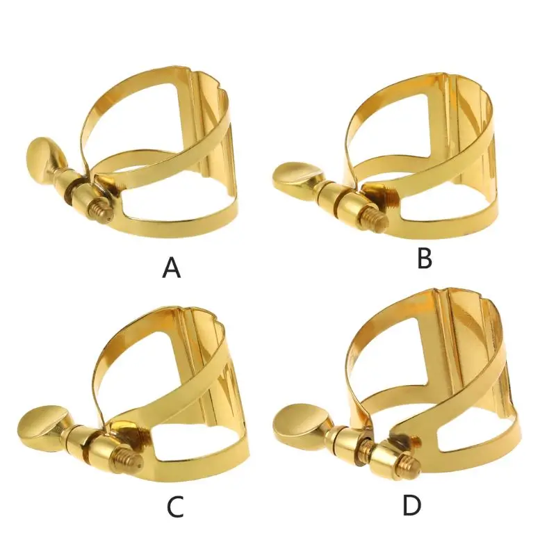 

Hot Sell Soprano Alto Tenor Saxophone Clarinet In Bb Flexibility Gold Mouthpiece Ligature