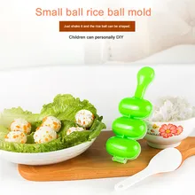 Форма для рисовых шариков набор кофе шейкер сделай сам, чтобы сделать рисовую группу артефакт ребенок еда Дополнение плесень рисовый инструмент шар