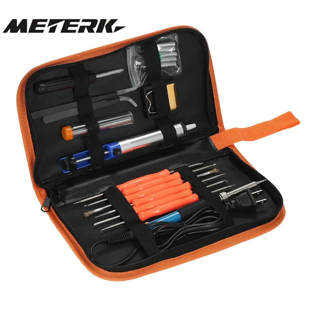 Soldering Tools Kit 60W 220V Adjustable Temperature Soldering Iron