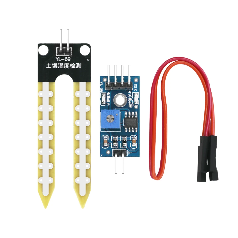 10 шт. измеритель влажности почвы модуль тестирования влажности почвы сенсор робот умный автомобиль для Arduino