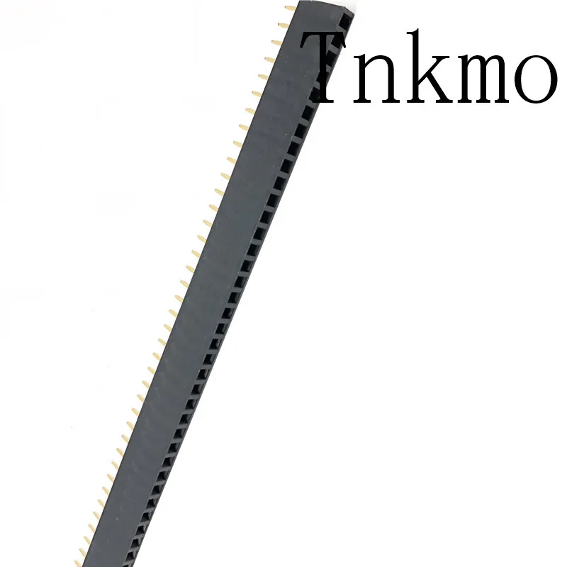 

10Pcs 2.54mm 40 Pin Female Single Row Pin Header Strip New