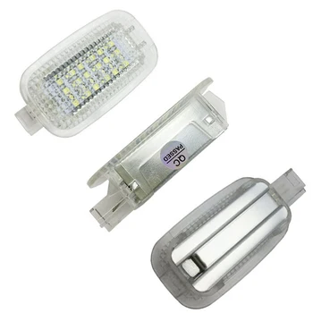 

2pcs Car Light LED Accessory Tool For Mercedes W204 C-Class sedan Side Foot