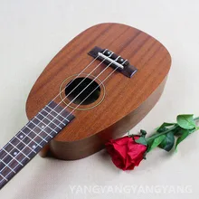 Concert Ukulele 23 Inch Hawaiian Pineapple Guitar 4 Strings Ukelele Guitarra Handcraft Wood Mahogany Musical Instruments Uke