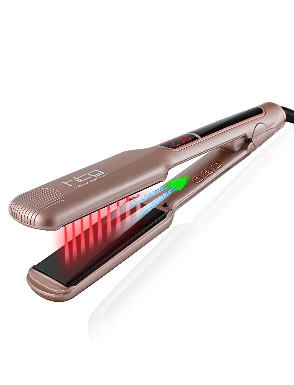 Htg profissional alisador de cabelo ferro liso