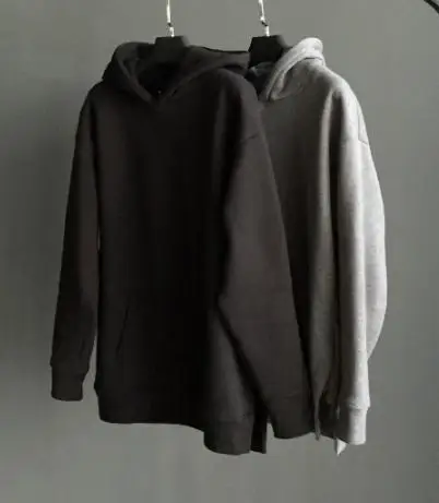 XS-5XL 2017 Мужская одежда новый стилист GD Мода двойной разрезами с капюшоном пальто