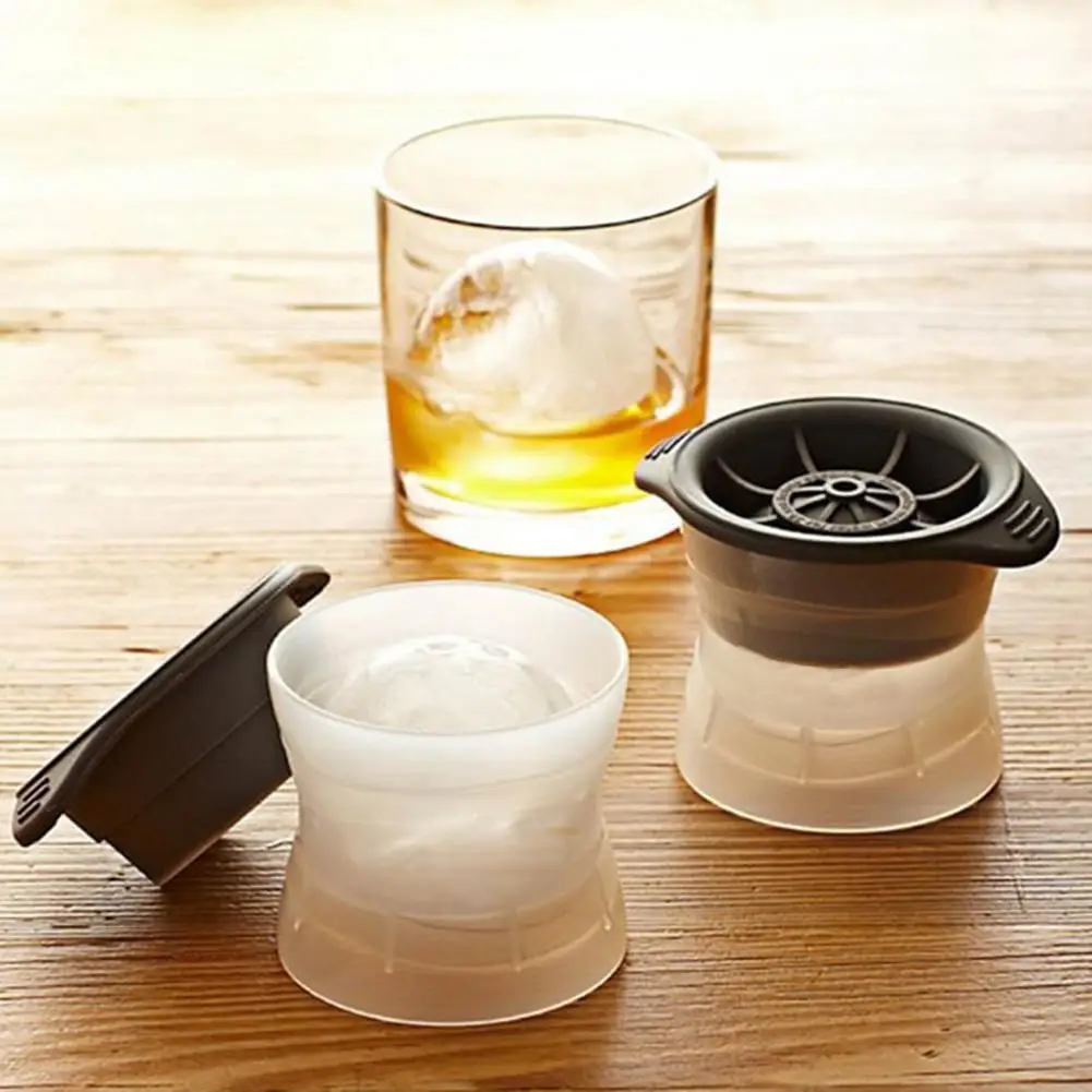 

Ice Ball Freezing Ice Cup Mold Whiskey DIY Ice Ball Making Mould Silicone Ice Box