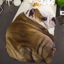 3D милый мопс, собака, кошка, летнее стеганое одеяло, мягкое покрывало, легкое, для детей, взрослых, кровать, диван, теплое одеяло, летнее одеяло s