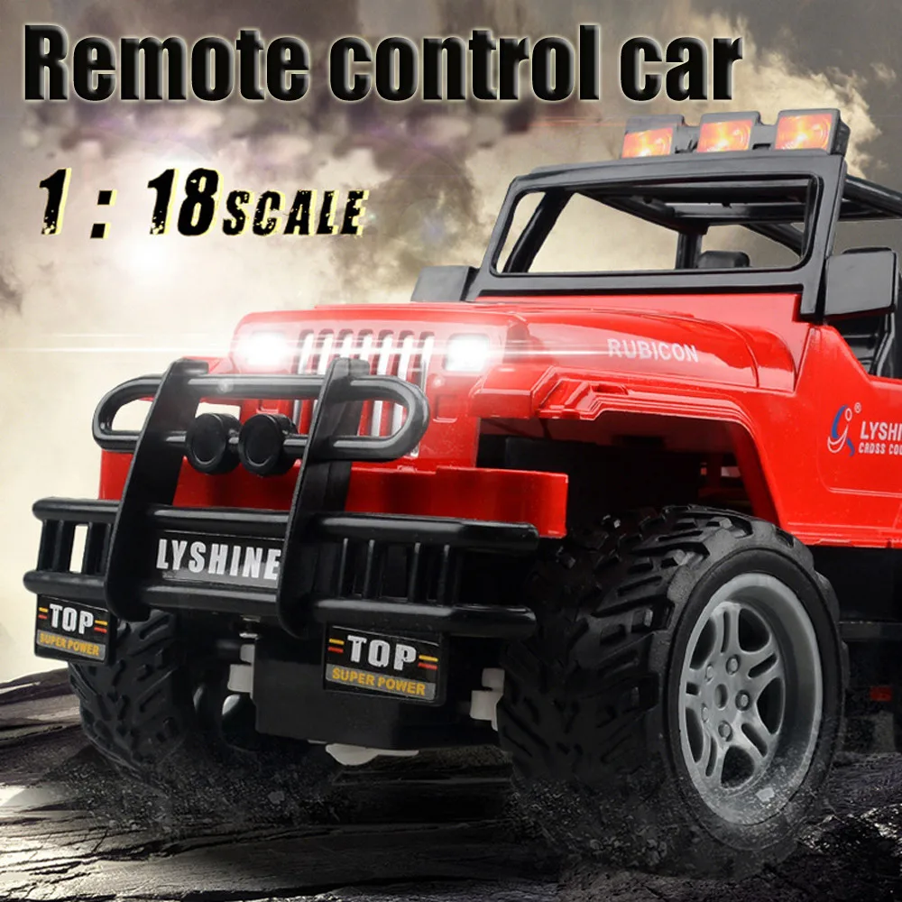 

1:18 RC Car Radio Remote Control Off Road RC RTR Racing Car Truck Toy Kid Gifts Off-Road radio controlled machines Toys for Boys