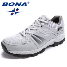 BONA/Новинка; типичный стиль; мужские кроссовки для бега; кроссовки для бега на открытом воздухе; сетчатые мужские спортивные кроссовки на шнуровке; мужские спортивные кроссовки;
