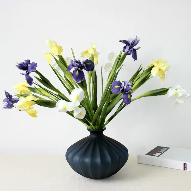 Aliexpress Real Touch Pu Simulation Orchid Iris Alice Artificial Flower Home Wedding Living Room Decoration Fake Flowers Bridal Bouquet From Aliexpress Real Touch Pu Simulation Orchid Iris Alice Artificial Flower Home Wedding Living Room Decoration Fake Flowers Bridal Bouquet From