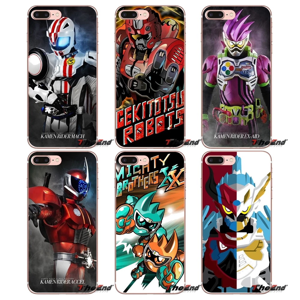 Аксессуары Чехлы Kamen Rider Ex-Aid для Sony Xperia Z Z1 Z2 Z3 Z5 compact M2 M4 M5 E3 T3 XA Aqua LG G4 G5 G3 G2 Mini Capa |