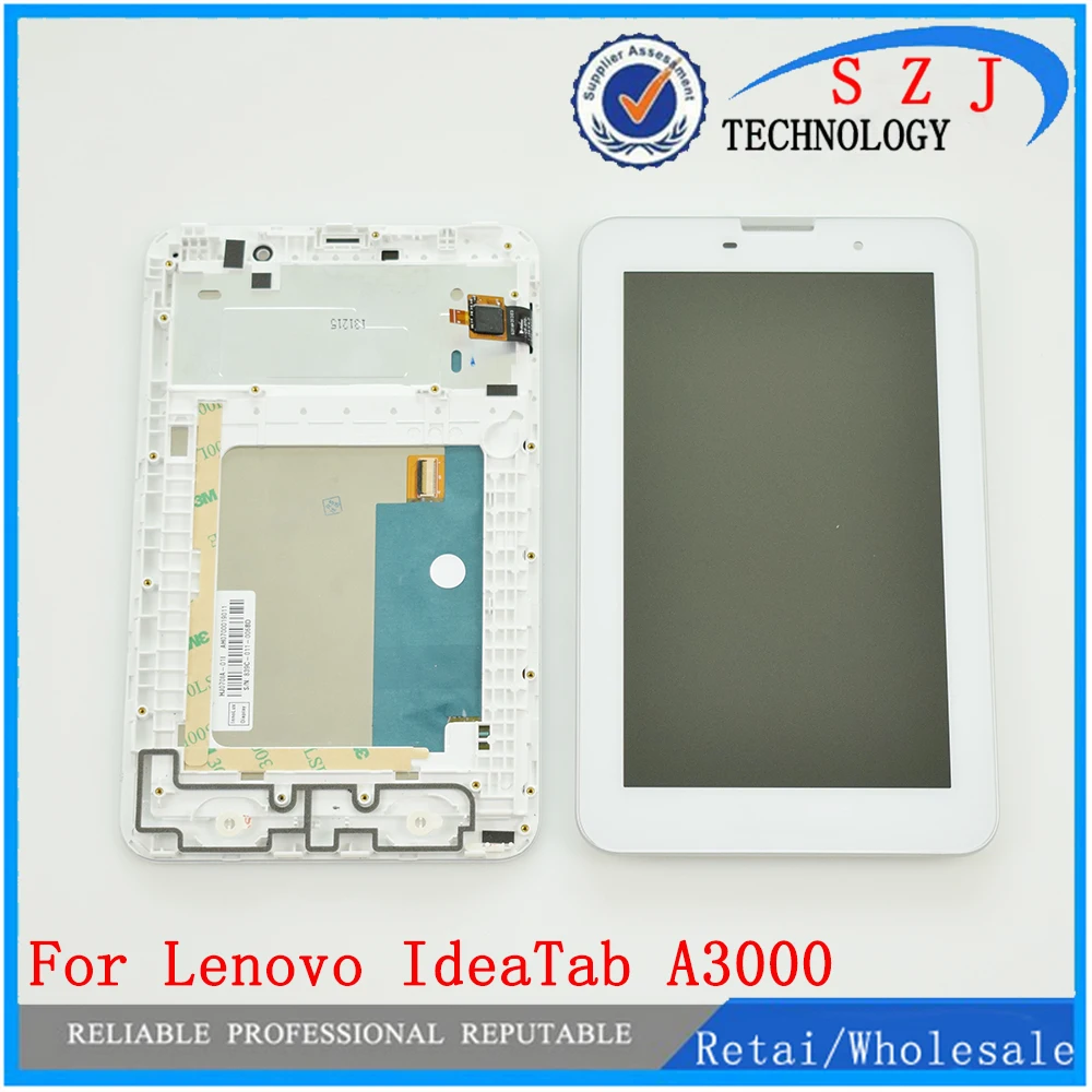 New For Lenovo Ideatab A3000 A3000 H Replacement Lcd Display Touch Screen With Frame Assembly 7 Inch Free Shipping Tablet Lcds Panels Aliexpress