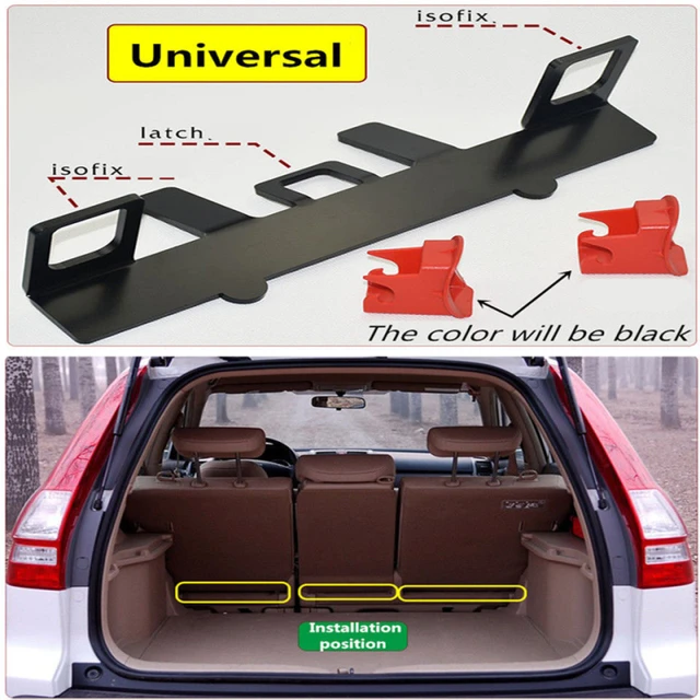Car Seat Back Bracket Buckle Bar Set For Baby Safety Chair Belt ISOFIX  Interface Adapter Latch Guide Retainer Auto Accessories - AliExpress