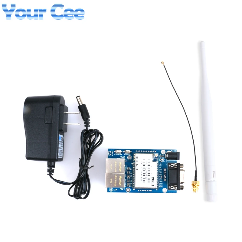 HLK-RM04 RM04 Uart Serial Port to Ethernet WiFi Wireless Module with Adapter Board Development Kit HLK-RM04 RM04 Uart Serial Port to Ethernet WiFi Wireless Module with Adapter Board Development Kit