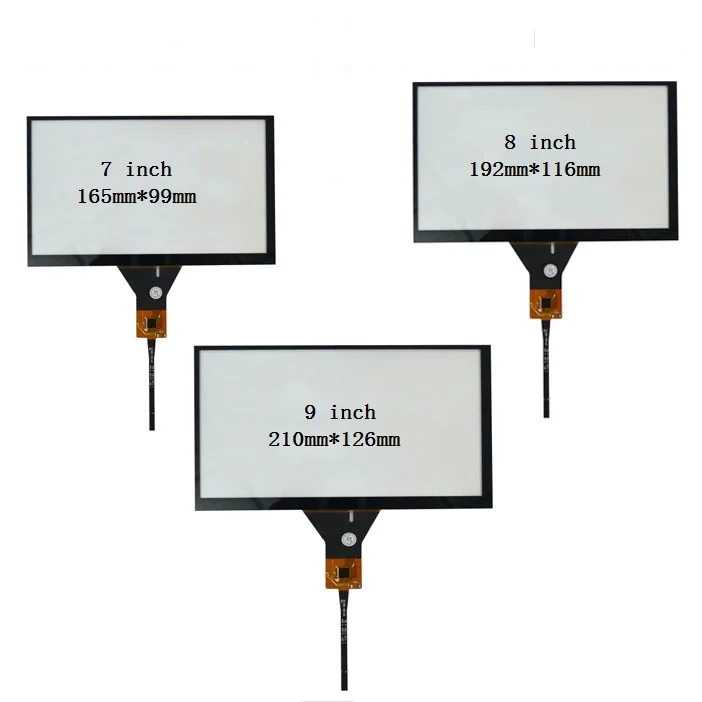 

On-board DVD navigation 7 inch 8 inch 9 inch android built-in capacitive touch screen 6 pin /GT911 free delivery
