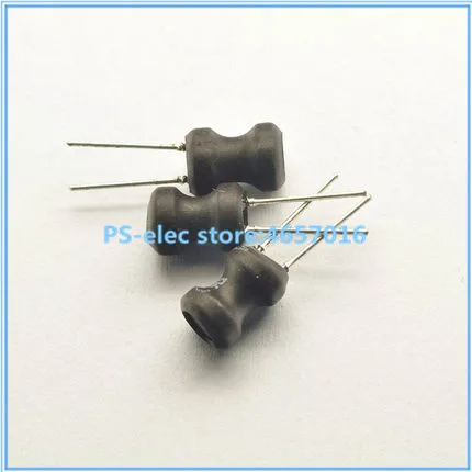 x2 Pcs Radial power inductor 22UH 9X12mm 7677A