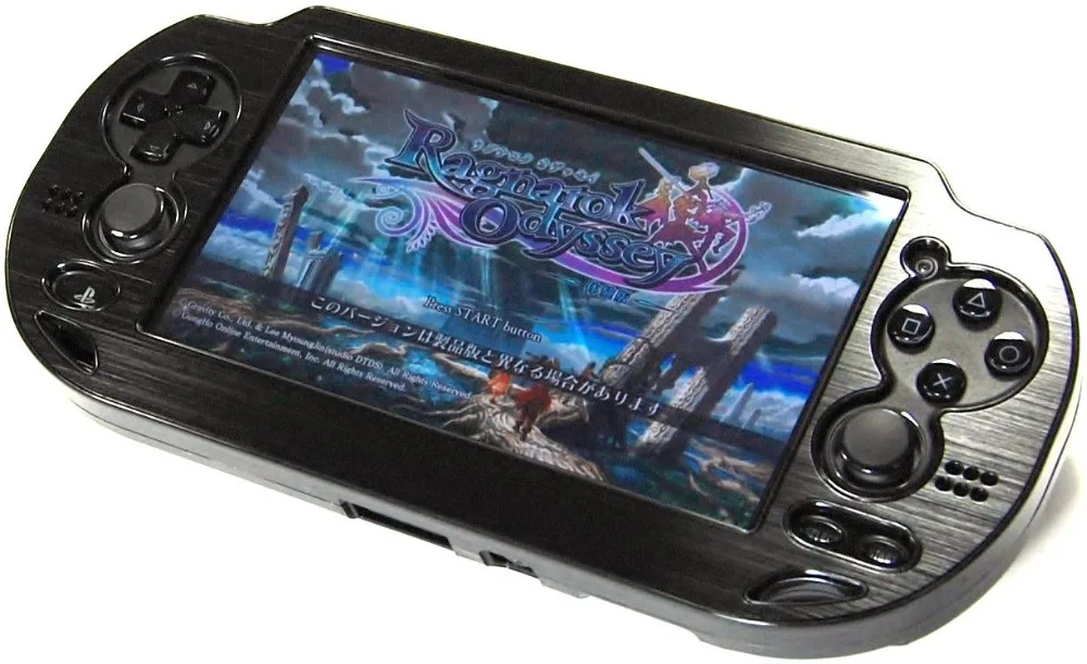 Черный Алюминиевый металлический защитный жесткий чехол для Playstation PS VITA 1000 Series