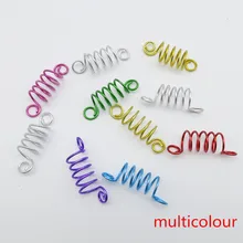 10 шт. Волосы Заплетены Dreadlock бусинами манжеты клипы оплетки спирали для кос волос аксессуары