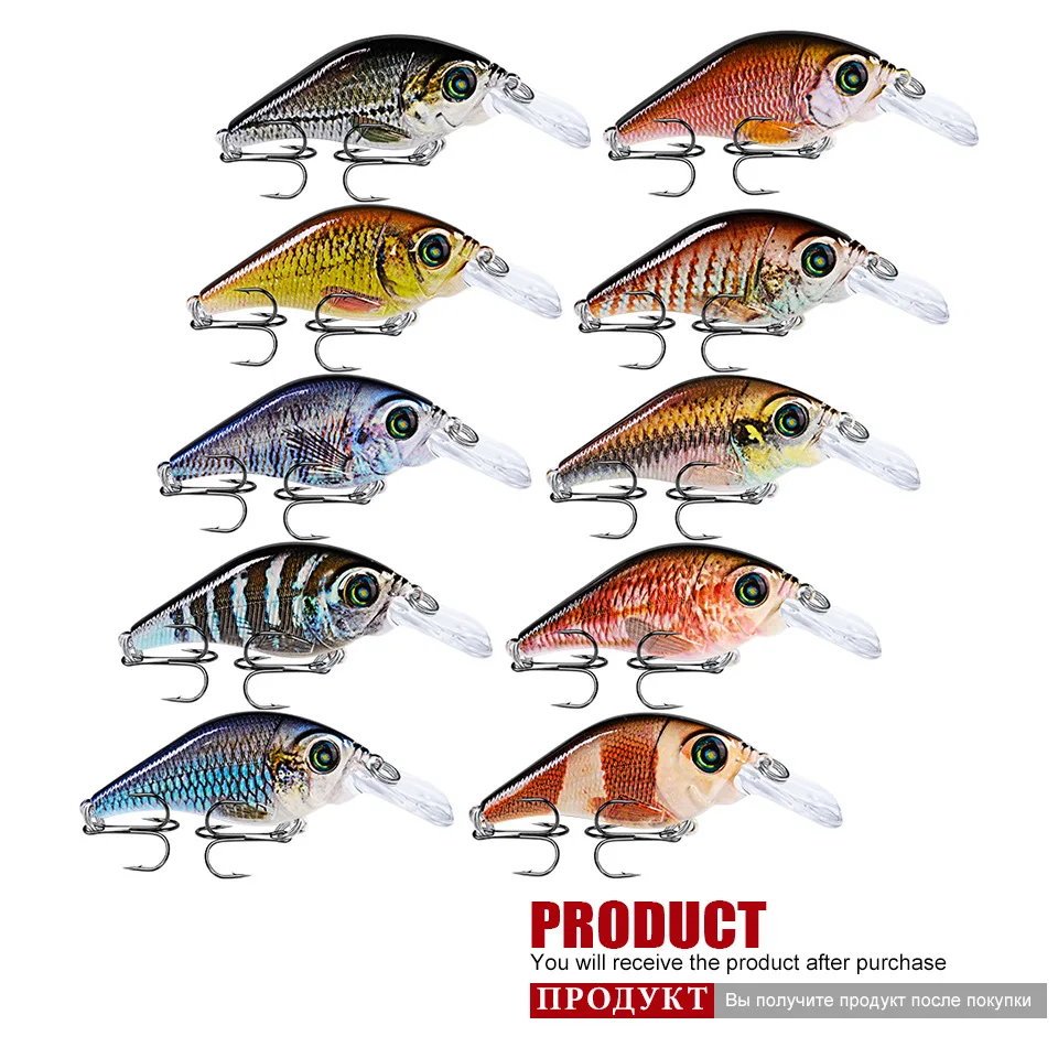 78 мм/12 г Crankbaits iscas artificiais японская жесткая приманка Лазерная блесна рыболовная