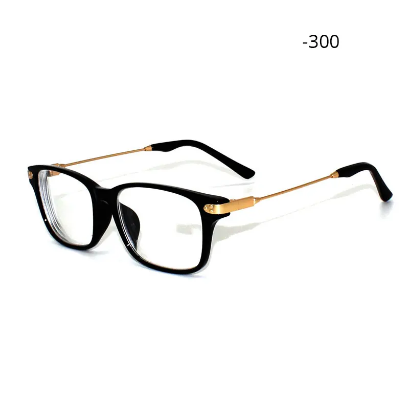 Прозрачные очки для близорукости антистрессовые очки для просмотра близорукости оптическая оправа-100-150-200-250-300-350-400 - Цвет оправы: Myopic Minus 300