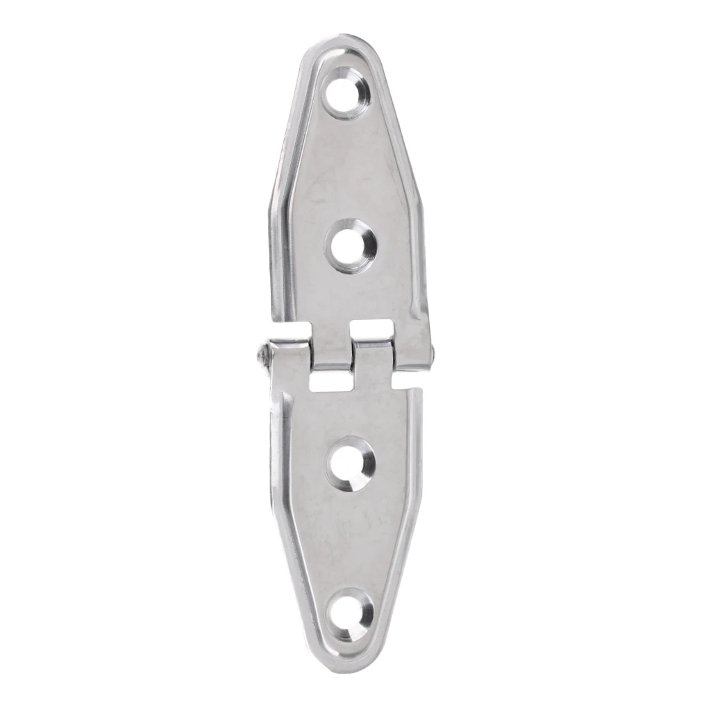 Hot Sales 4 Inch Stainless Steel Marine Boat Hardware Heavy Duty Strap Hinge Universal accessories for Marine/Boat/Yacht