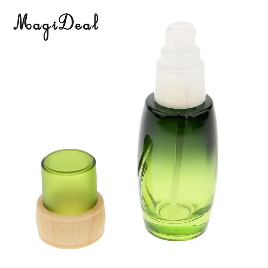 Empty Glass Makeup Container Face Cream Jars Pump Spray Eye Cream Bottle Skin Care Products Container Case for Travel