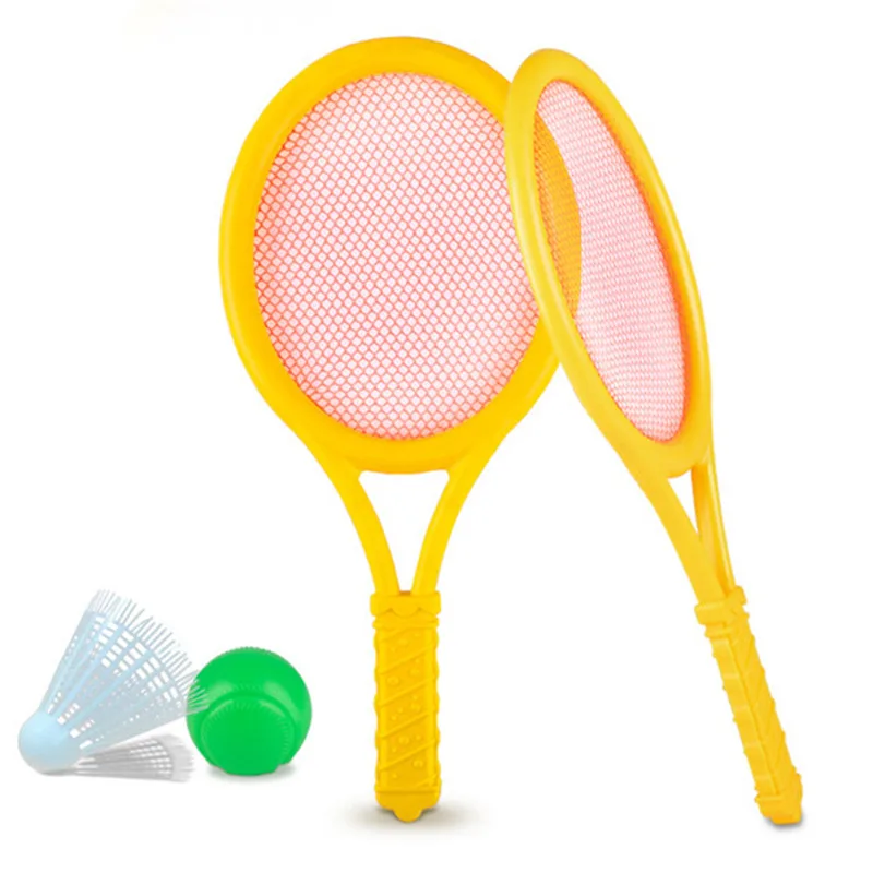 Мини бадминтон теннисные ракетки открытый спорта игрушки для детей Развивающие детские спортивные игры подарки игрушки интерактивные