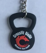 Wasserkocher Glocke Schlüsselanhänger Werbe Gummi Schlüsselanhänger Mit Benutzerdefinierten Logo Kunststoff Schlüsselanhänger Kundenspezifische Logo chaveiros personalizado(China)